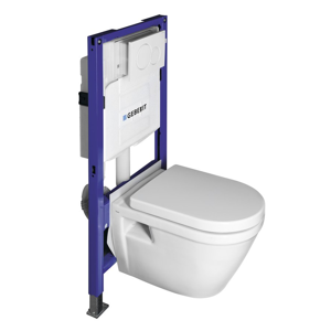 SAPHO WC SADA závěsné WC IDEA s podomítkovou nádržkou GEBERIT do sádrokartonu WC-SADA-13