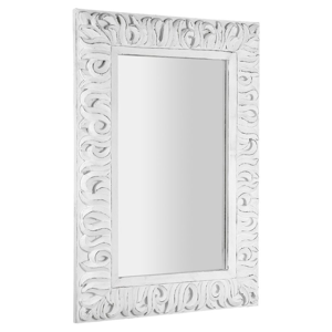 SAPHO ZEEGRAS zrcadlo v rámu, 70x100cm, bílá IN421