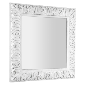 SAPHO ZEEGRAS zrcadlo v rámu, 90x90cm, bílá IN395