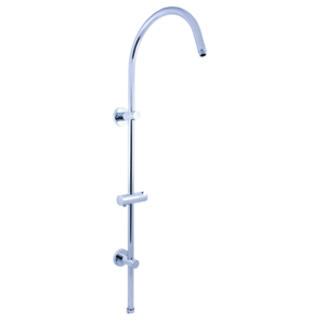 SLEZAK-RAV Sprchová tyč k bateriím s hlavovou a ruční sprchou, Barva: chrom MD0554