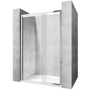 Rea Průhledné sprchové dveře 80-100x190 Wiktor K0548