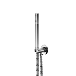 STEINBERG Sprchová souprava, chrom (držák ruční sprchy s přívodem vody, ruční sprcha, kovová hadice) 100 1670