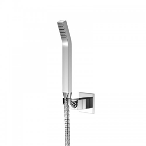 STEINBERG Sprchová souprava, chrom (nástěnný držák, ruční sprcha, kovová hadice) 120 1650