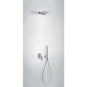TRES Podomítkový jednopákový sprchový set CUADRO s uzávěrem a regulací průtoku 00618006