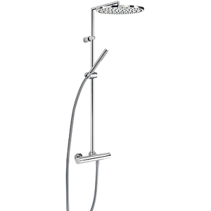 TRES TRESMOSTATIC 06139301 Termostatický sprchový set MAX, prům. 300mm, ruční sprcha
