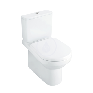 VILLEROY & BOCH Omnia Architectura WC sedátko s poklopem, 363 mm x 420 mm, bílé sedátko 98M96101