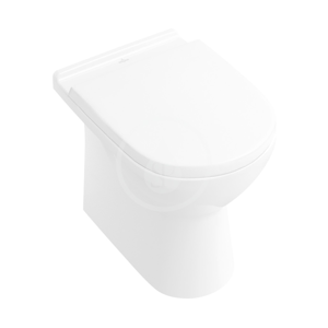 VILLEROY & BOCH O.novo Stojící WC, Vario odpad, AntiBac, alpská bílá 565710T1