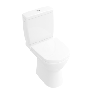 VILLEROY & BOCH O.novo WC kombi mísa Compact, zadní odpad, DirectFlush, alpská bílá 5689R001