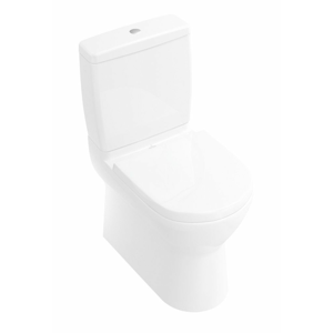 VILLEROY & BOCH O.novo WC kombi mísa, Vario odpad, CeramicPlus, alpská bílá 565810R1