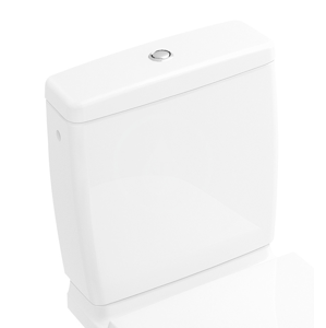 VILLEROY & BOCH O.novo WC nádržka kombi, zadní/boční přívod, CeramicPlus, alpská bílá 5788S1R1