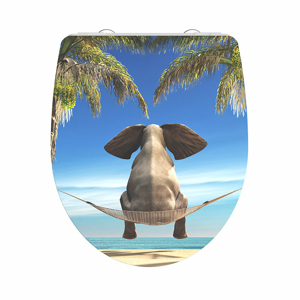 WC prkénko Duroplast Soft Close Happy Elephant High Gloss 82580 | Eisl Sanitär wc_eis_happy_elephant_82580